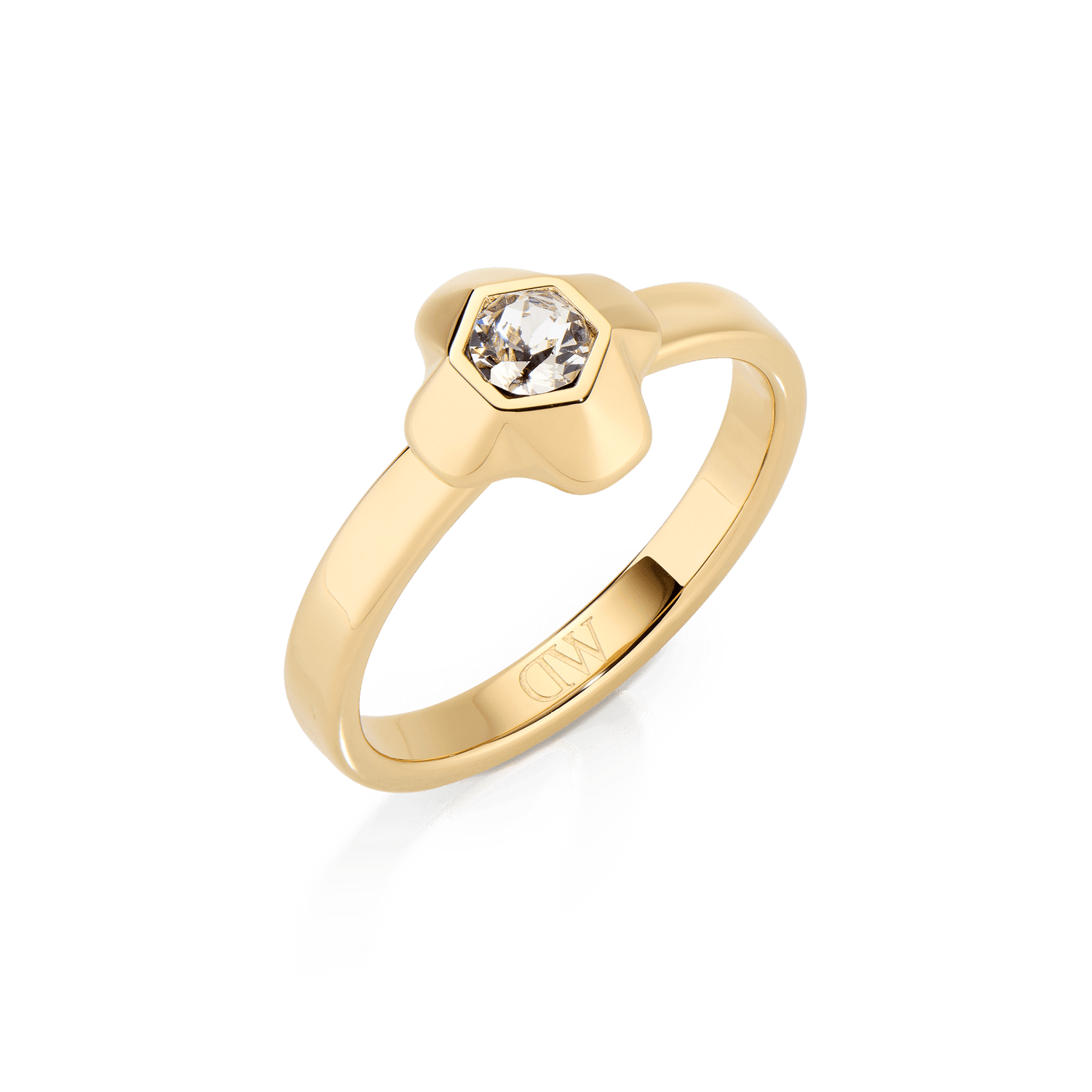 North Star Ring Small Lumine Gold