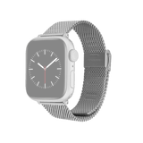 Smartwatch Strap Sandblasted Mesh Silver