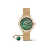 Crystalline Bezel & Audrey Green Set