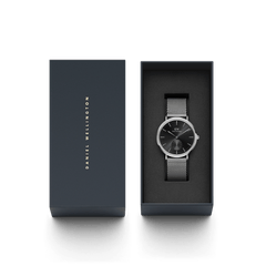 Daniel Wellington Classic Mesh Onyx 40 mm - Luigi Freddo Gioielleria Daniel Wellington Classic Mesh Onyx 40 mm - Luigi Freddo Gioielleria