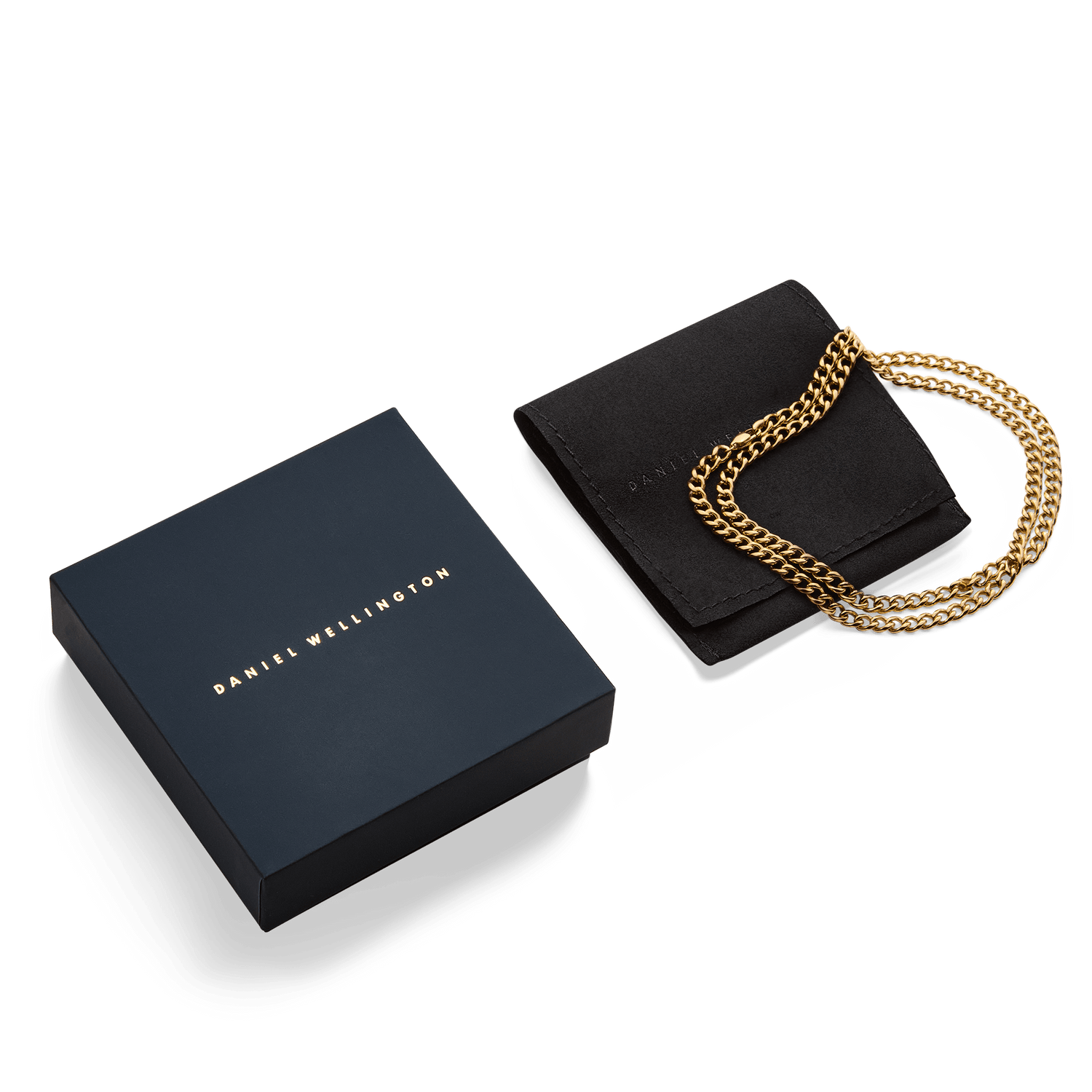 Ellipse 4mm Necklace Gold