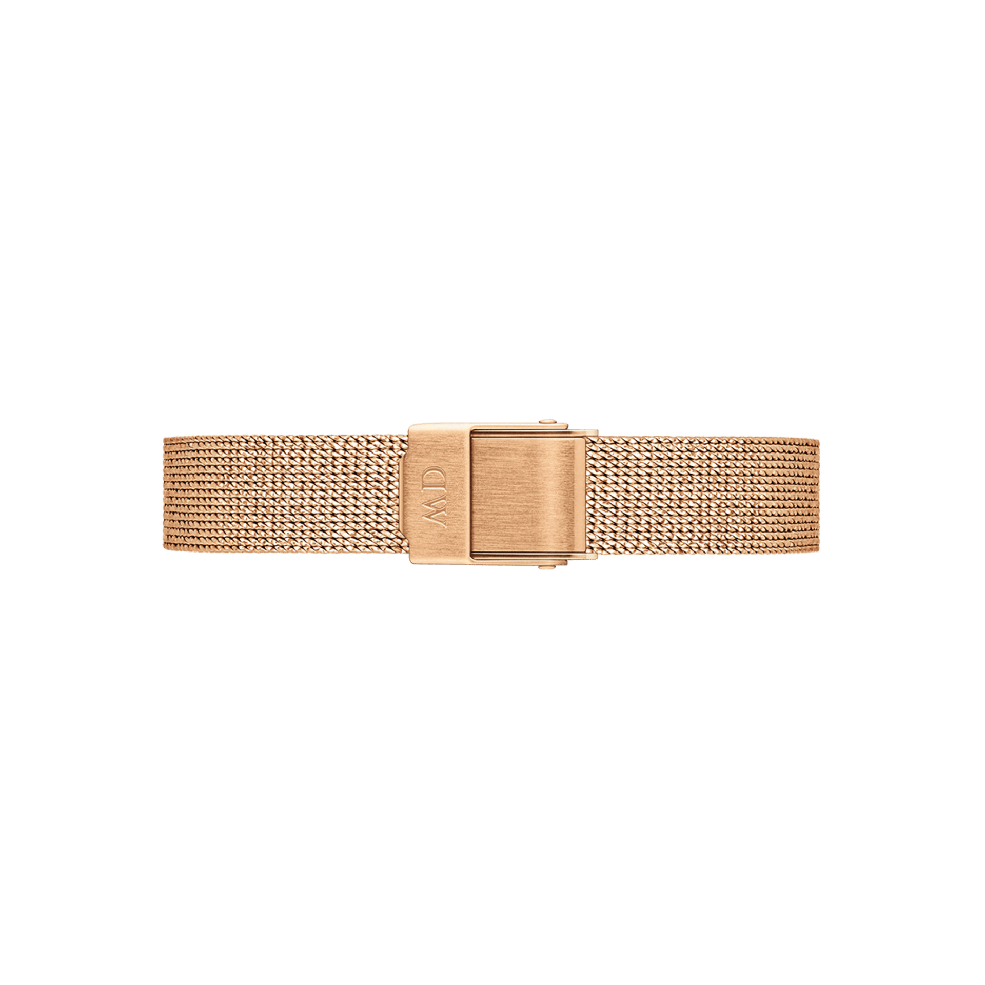 Pressed Mesh - Thin & stylish watch strap in rose gold | DW
