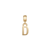 Letter Charm Gold