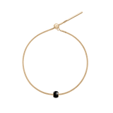 Black Orb Gold Charm + Snake Bracelet G