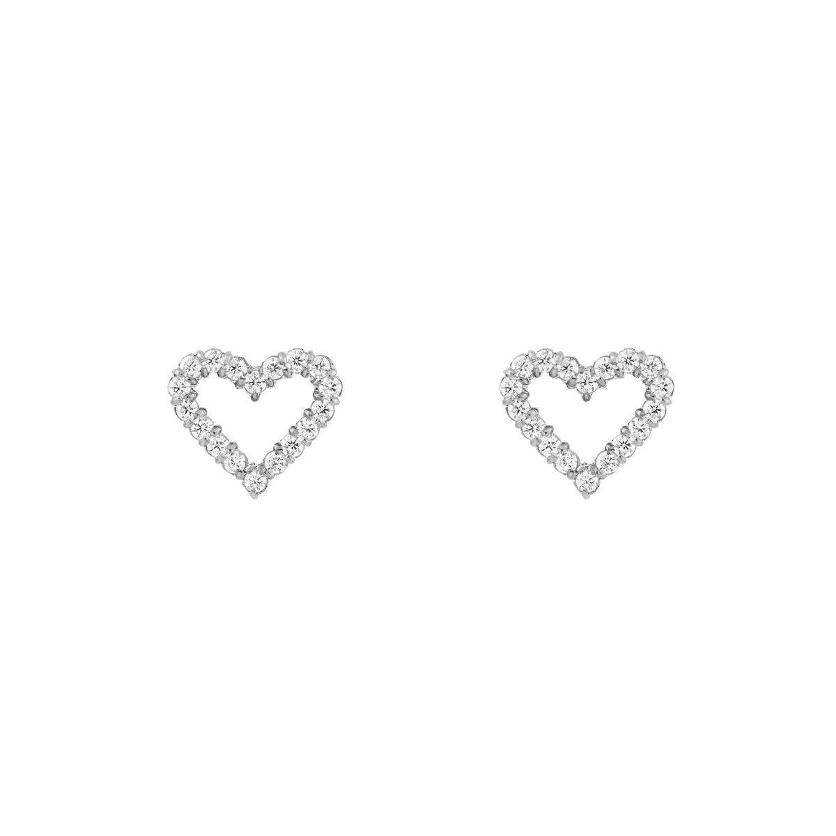 Mirelle Heart Earring Silver