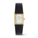 Bound Black Lizard Guilloché Gold