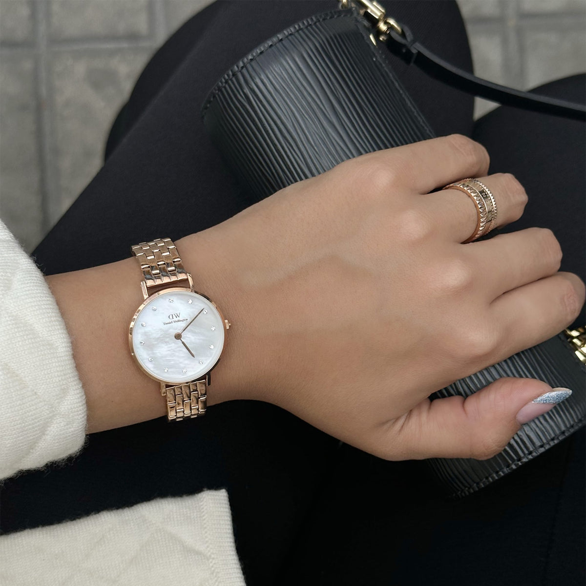 Wellington Petite Melrose Daniel Wellington Frauen Uhr Wellington
