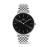 Classic 7-Link Black Silver