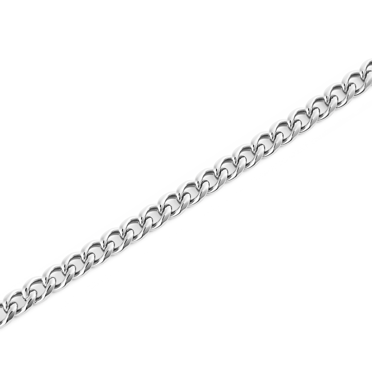 Ellipse 4mm Bracelet Silver