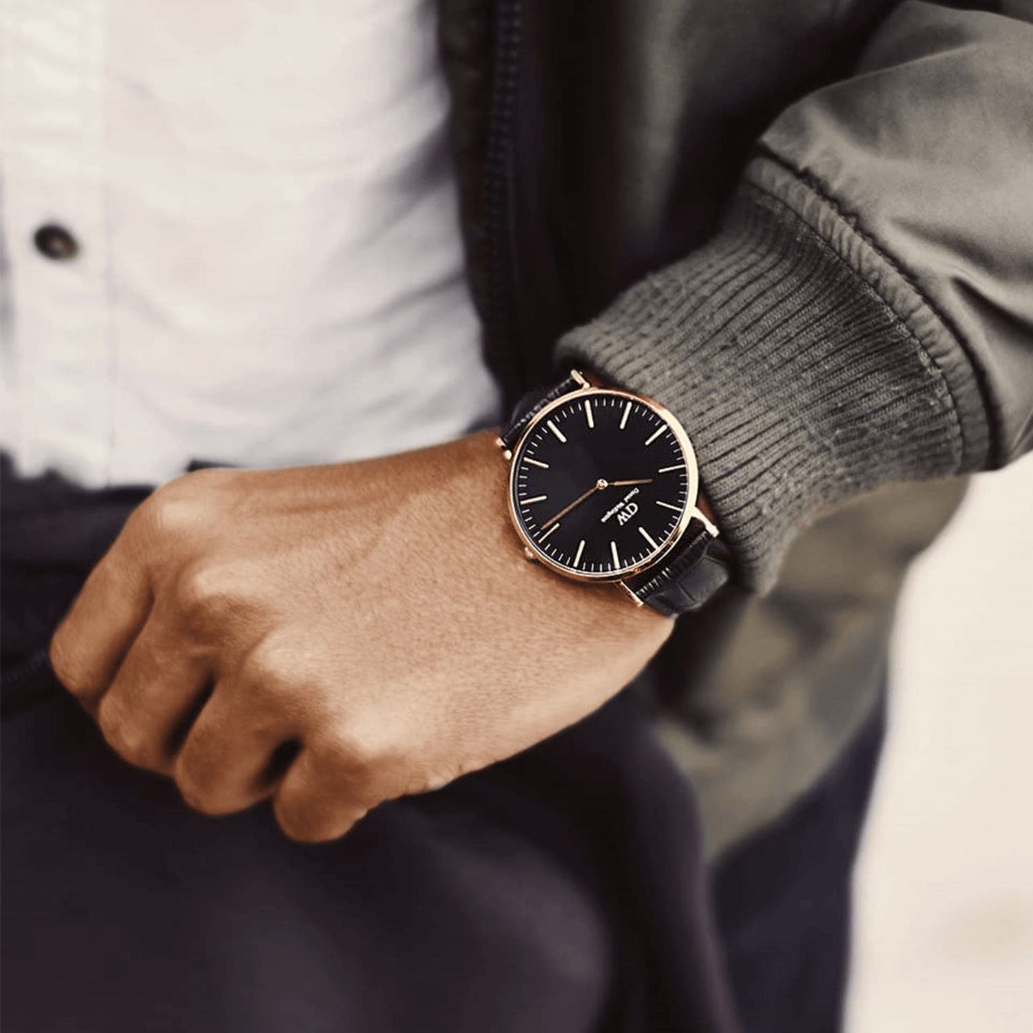 Classic Reading Black Rose Gold Rose Gold 36mm - Main Image