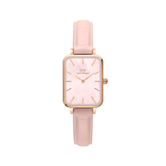 Quadro Pressed Rouge - Pink Women's Watch | DW Quadro Pressed Rouge - Pink Women's Watch | DW