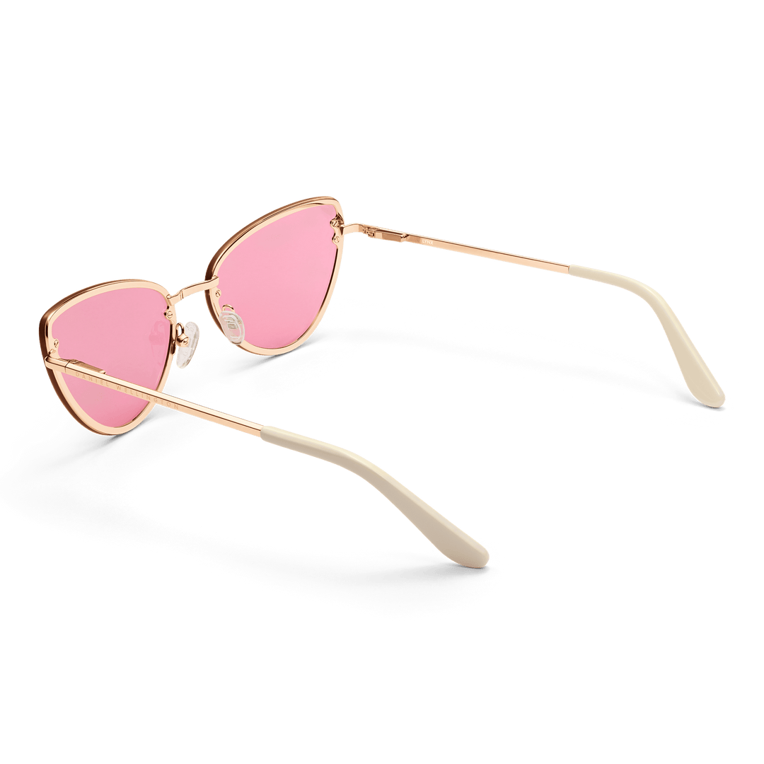 Lynx Steel - Rose gold trendy sunglasses | DW